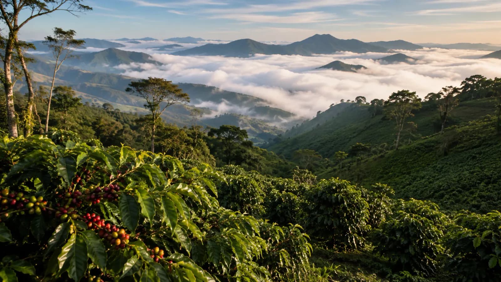 Coffee altitude label field showing meters above sea level