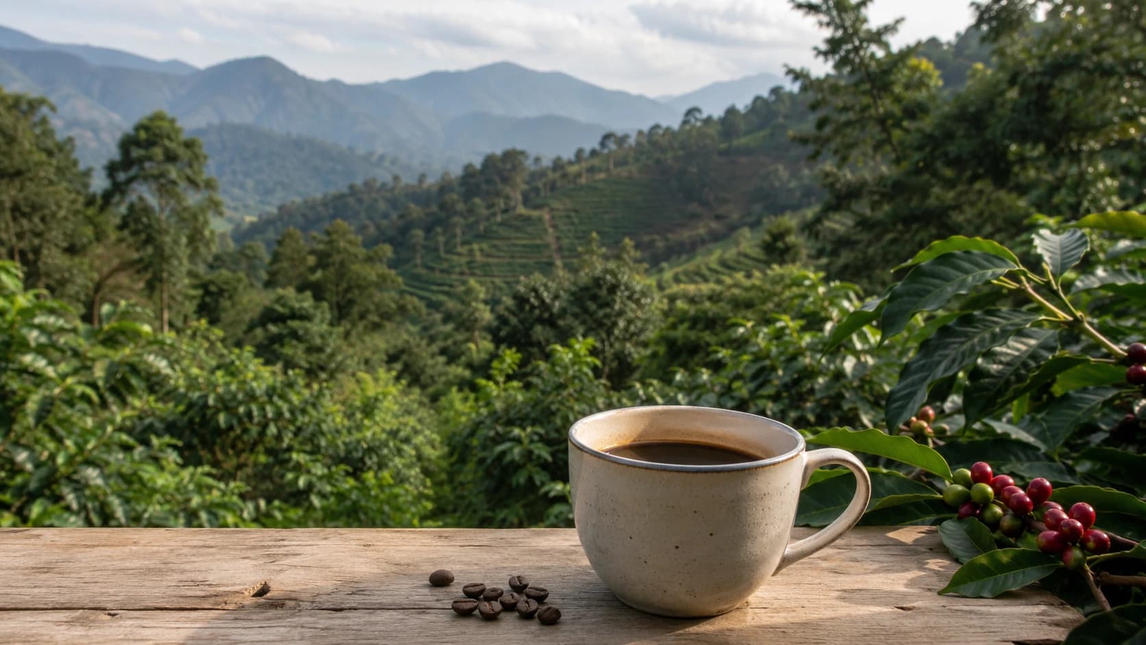 Araku coffee landscape and origin context