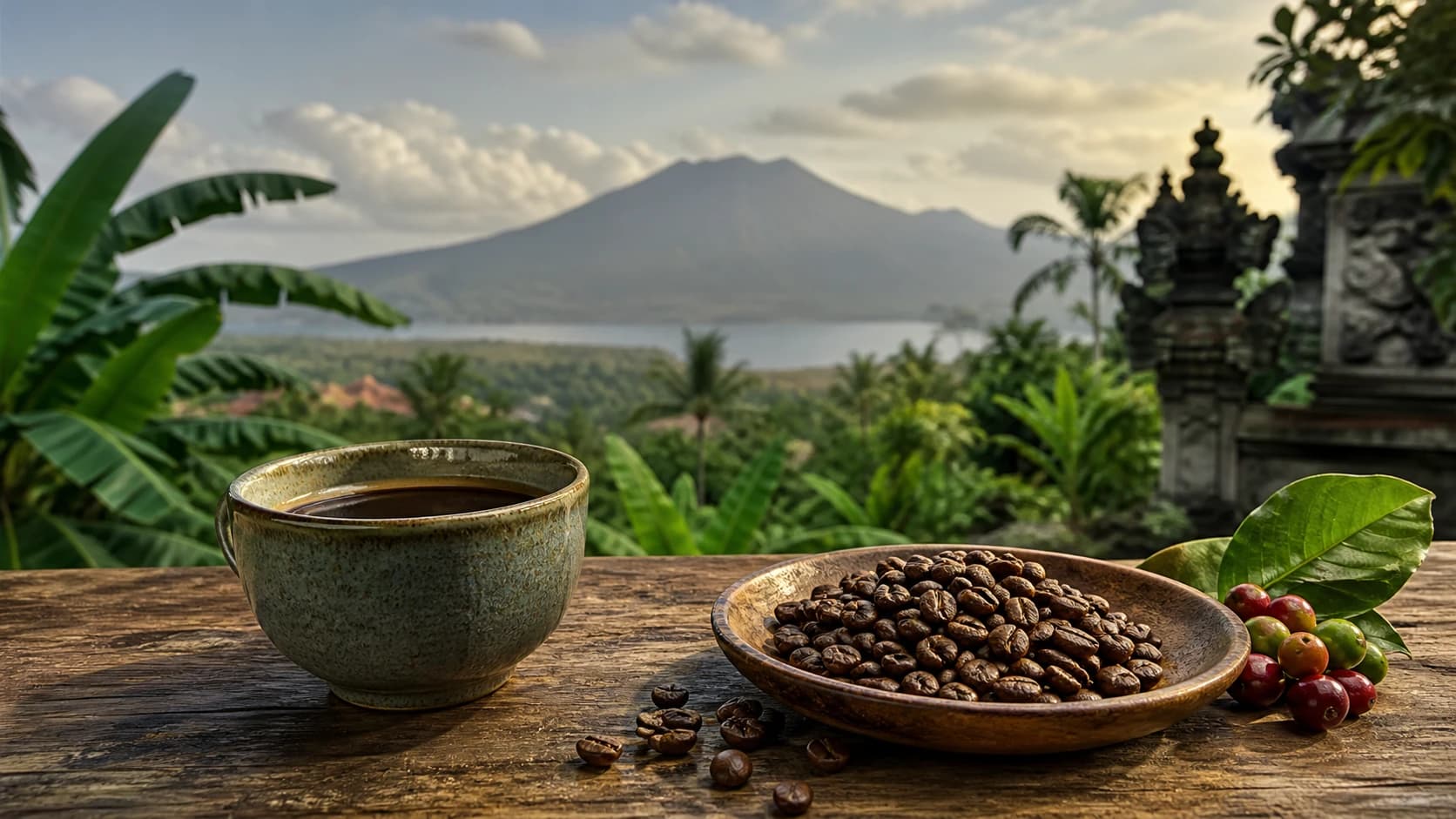 Bali coffee landscape and origin context