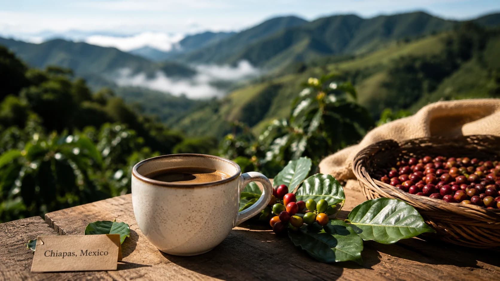 Chiapas coffee landscape and origin context