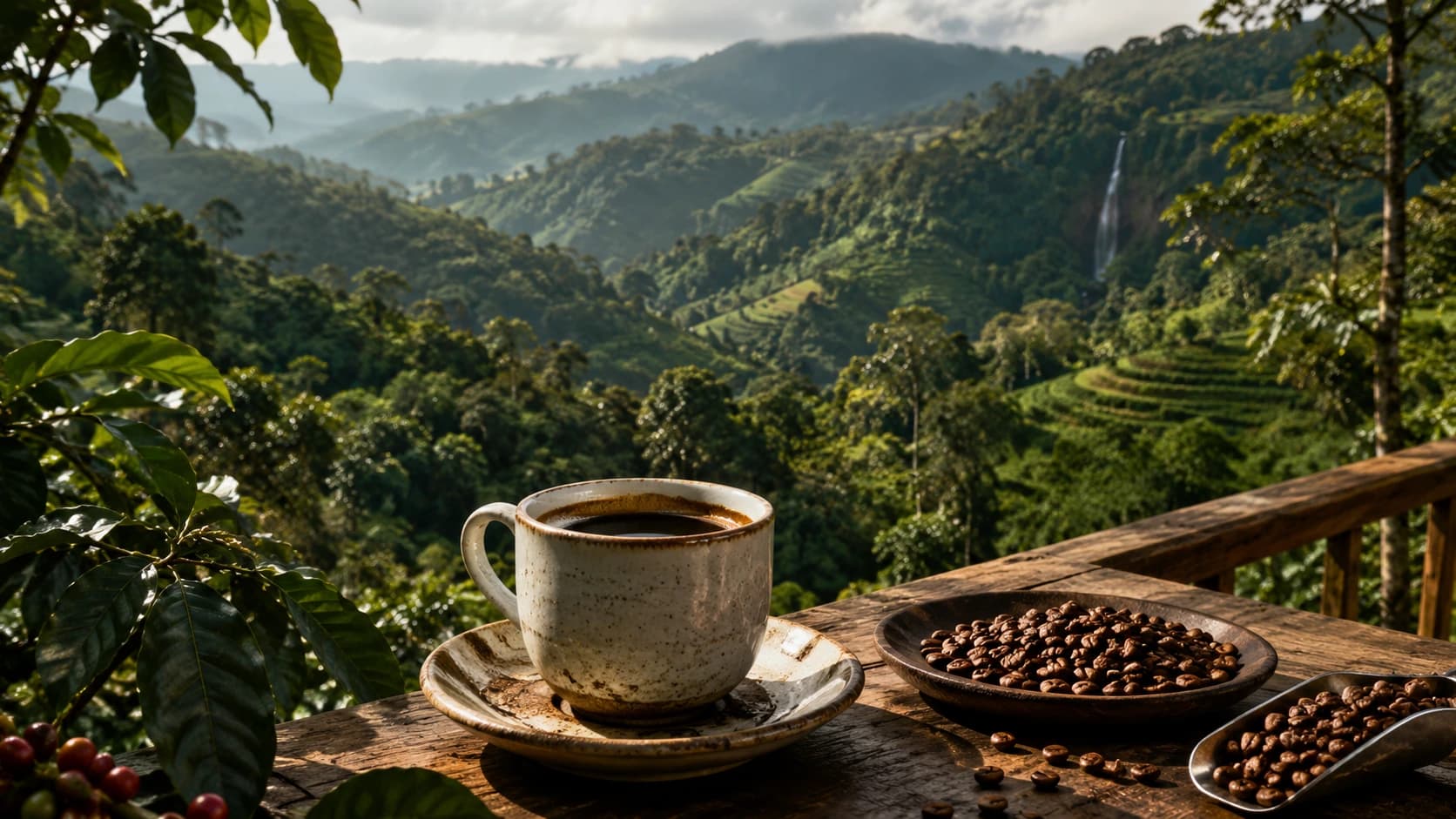 Coorg coffee landscape and origin context