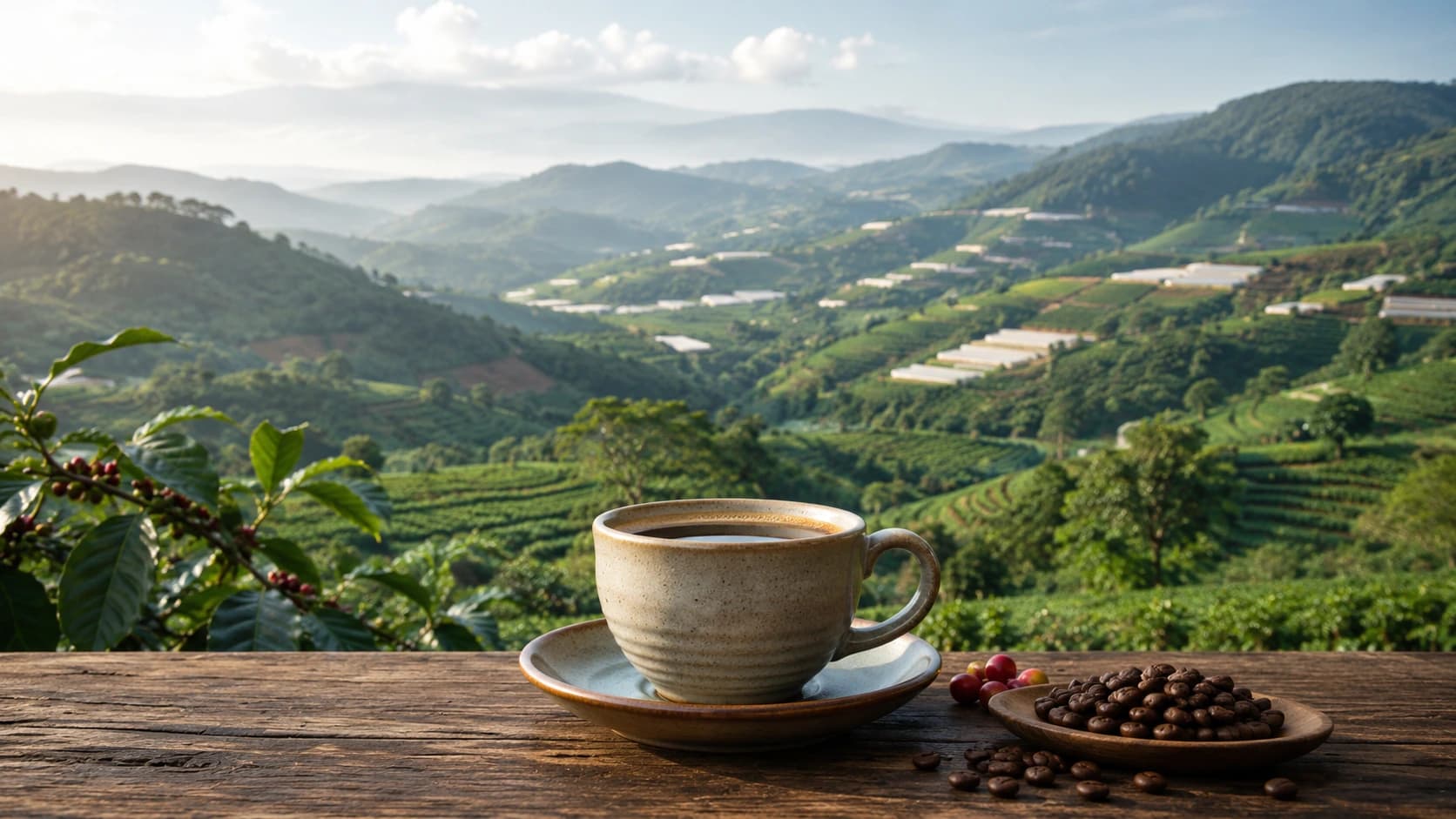 Da Lat coffee landscape and origin context