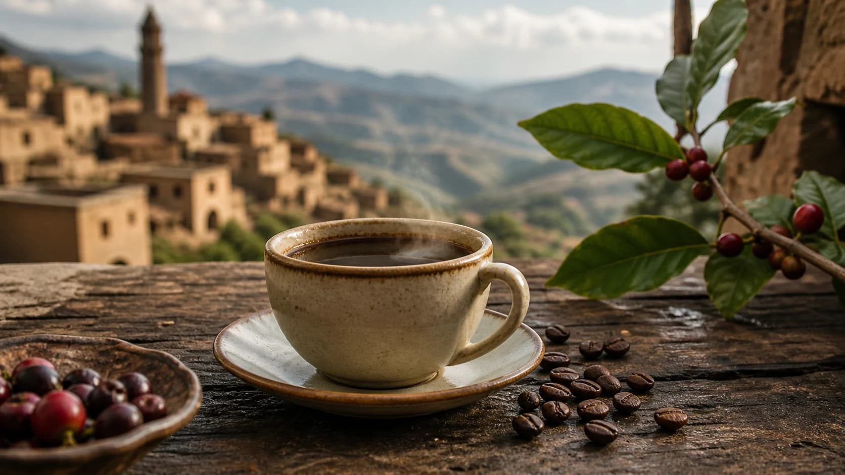 Harrar coffee landscape and origin context