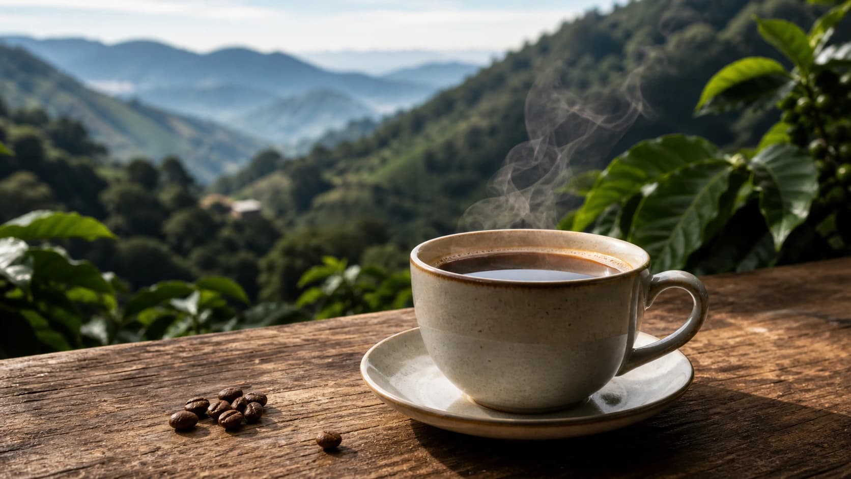 Jamaica Blue Mountain coffee landscape and origin context