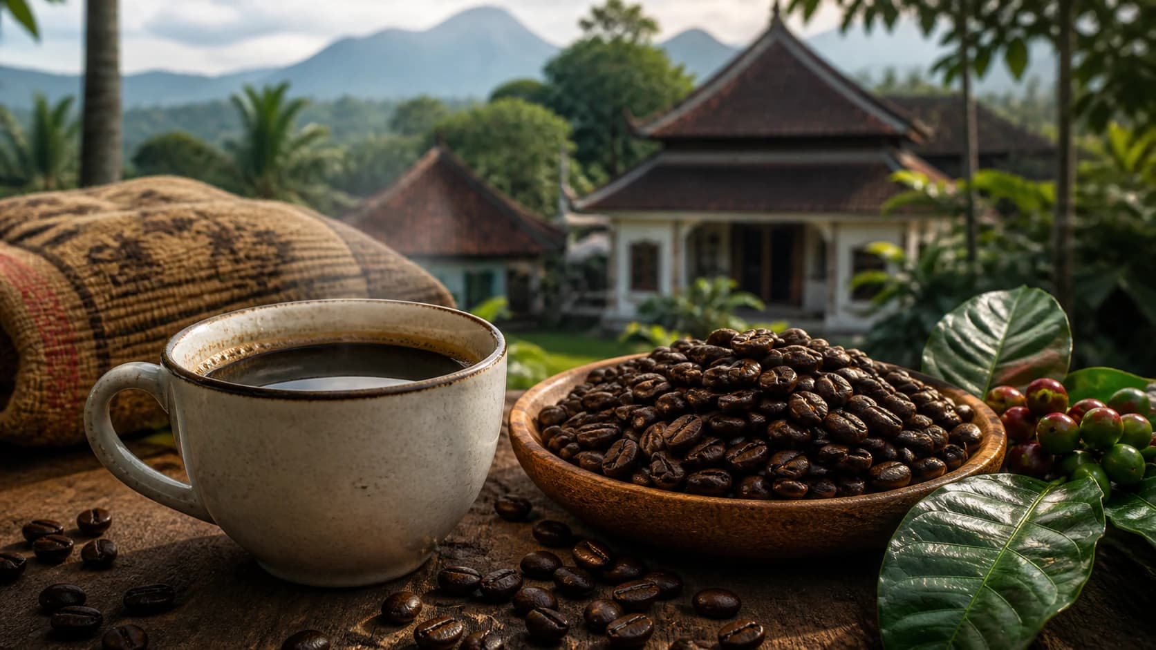 Java coffee landscape and origin context