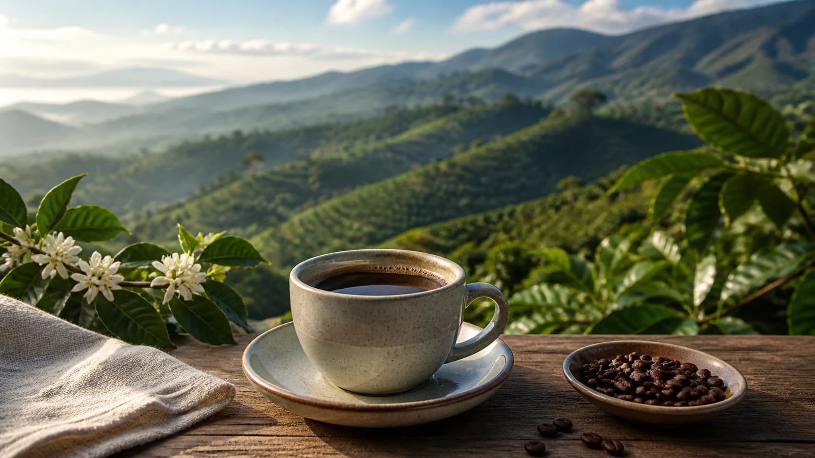 Tarrazú coffee landscape and origin context